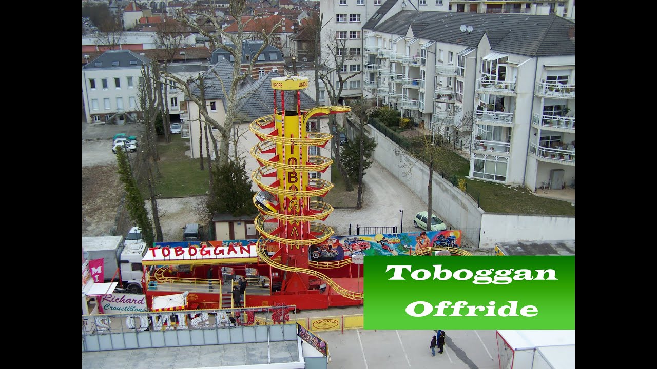 Toboggan Lespinasse offride, Troyes France