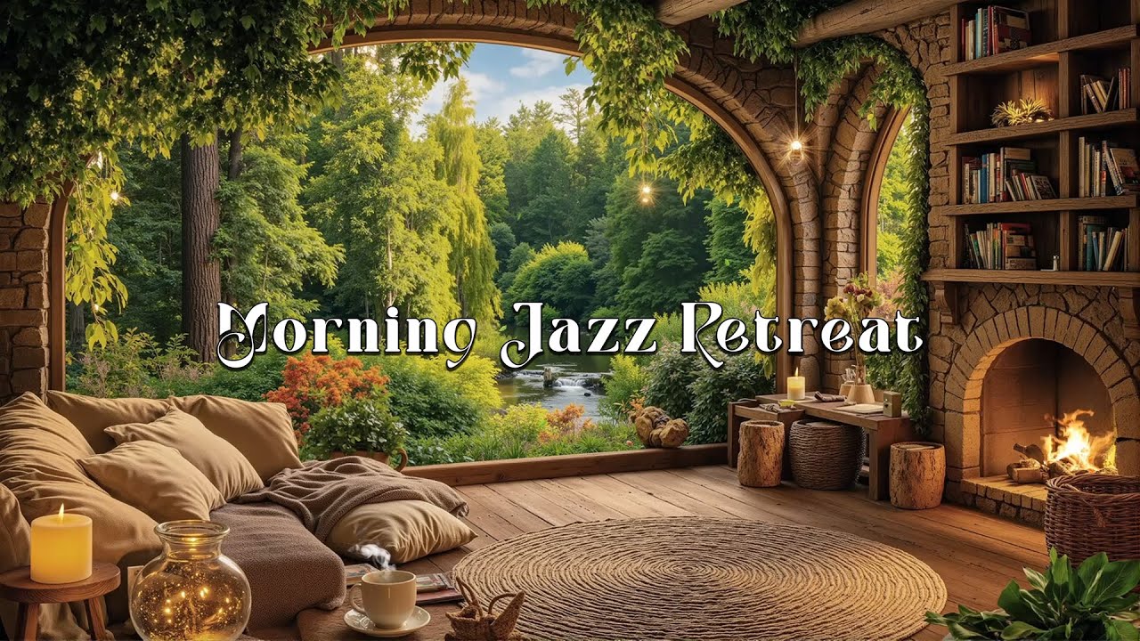 Morning Jazz Retreat ☀️ Cozy Jazz for Peaceful Mornings, Nature Views & Deep Relaxation