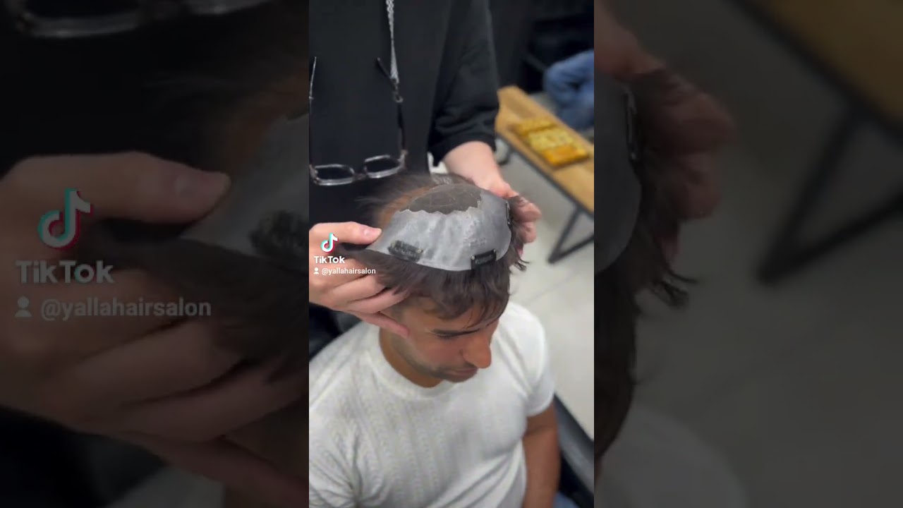 Clip Hair System For Men in Dubai & Sharjah I Yalla Hair I Best Hair Patch and Wigs
