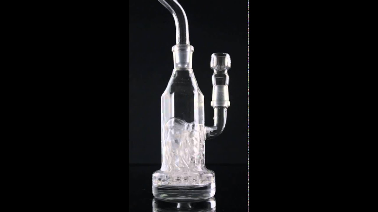 Hi Si Glass Hex Stemless Bubbler