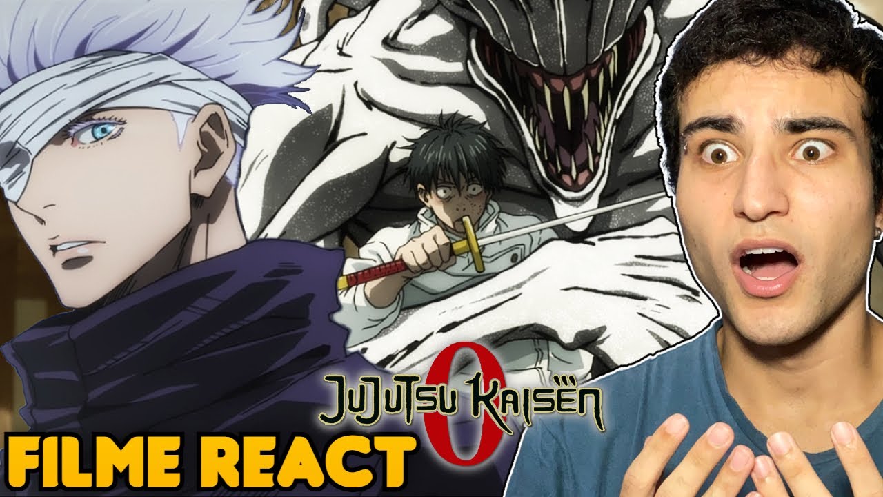 JUJUTSU KAISEN 0 DUBLADO (FILME COMPLETO) REACTION | YUTA VS GETO