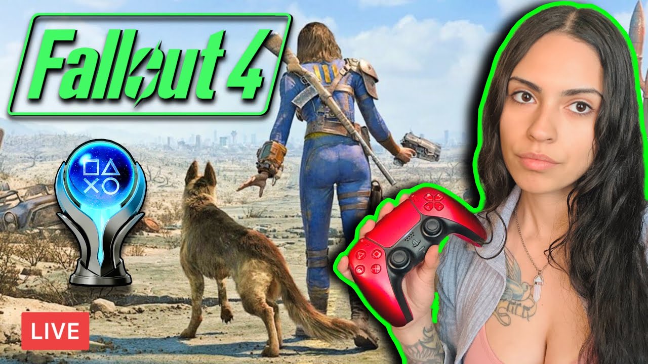 Fallout 4 (LIVE) Platinum Trophy Hunt! Let's Chat