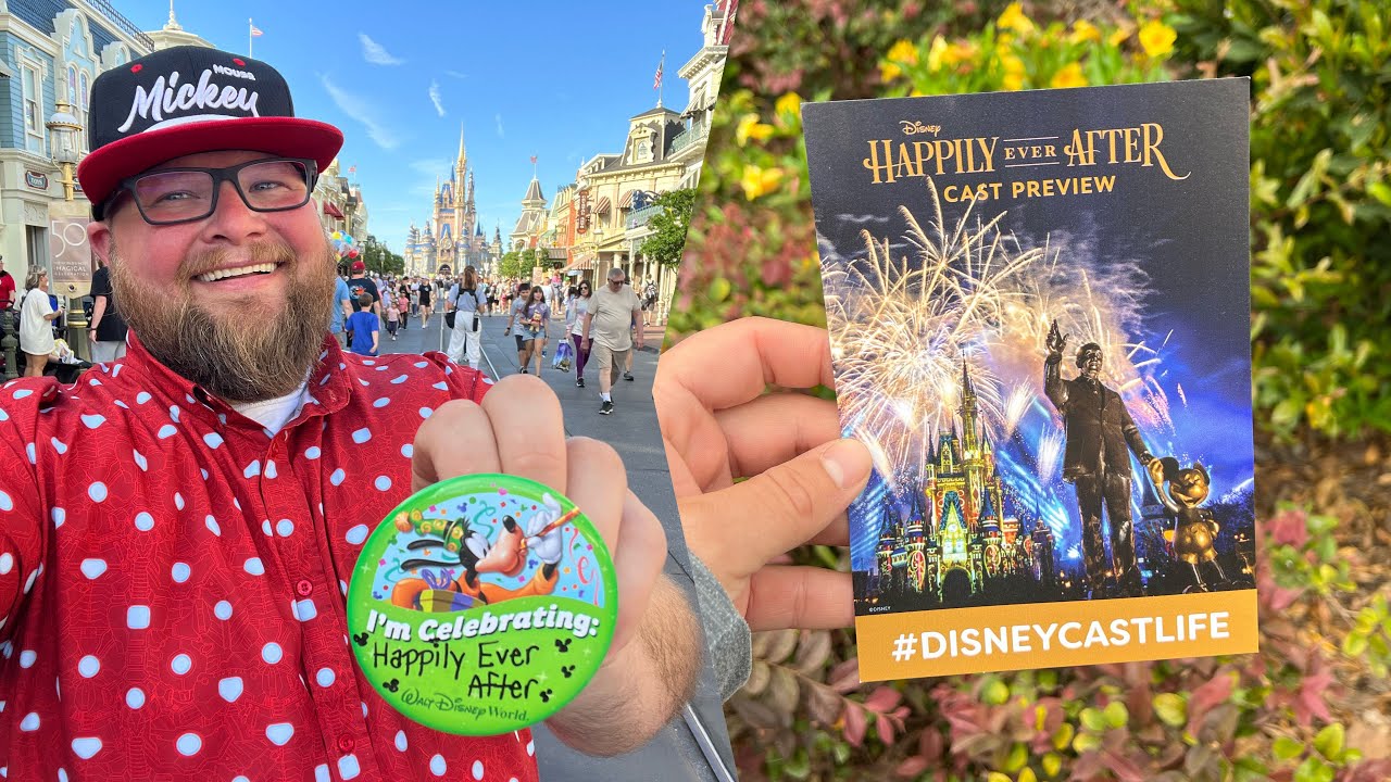 Disney’s Magic Kingdom | Happily Ever After & Sebastian’s Bistro | Walt Disney World