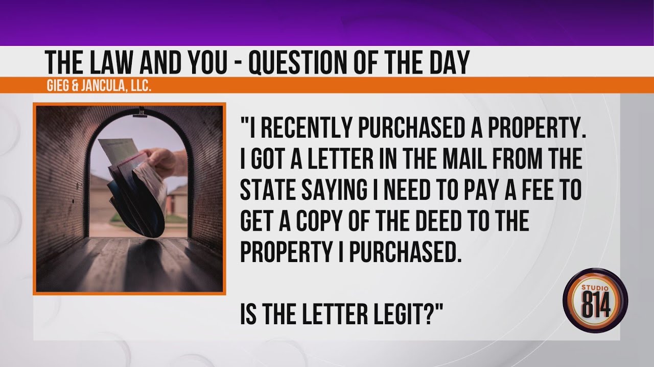The Law and You: 