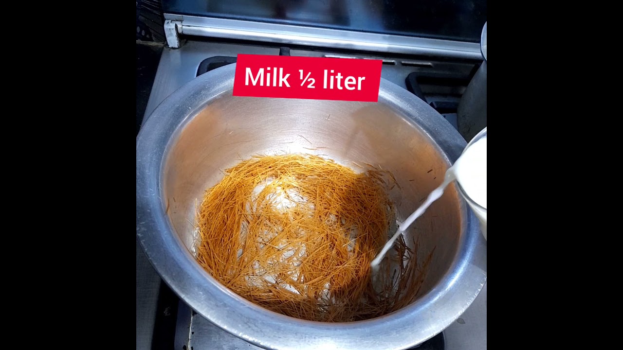 Milk Vermicelli Sweet dessert//Doodh wali Sawiyan recipe 