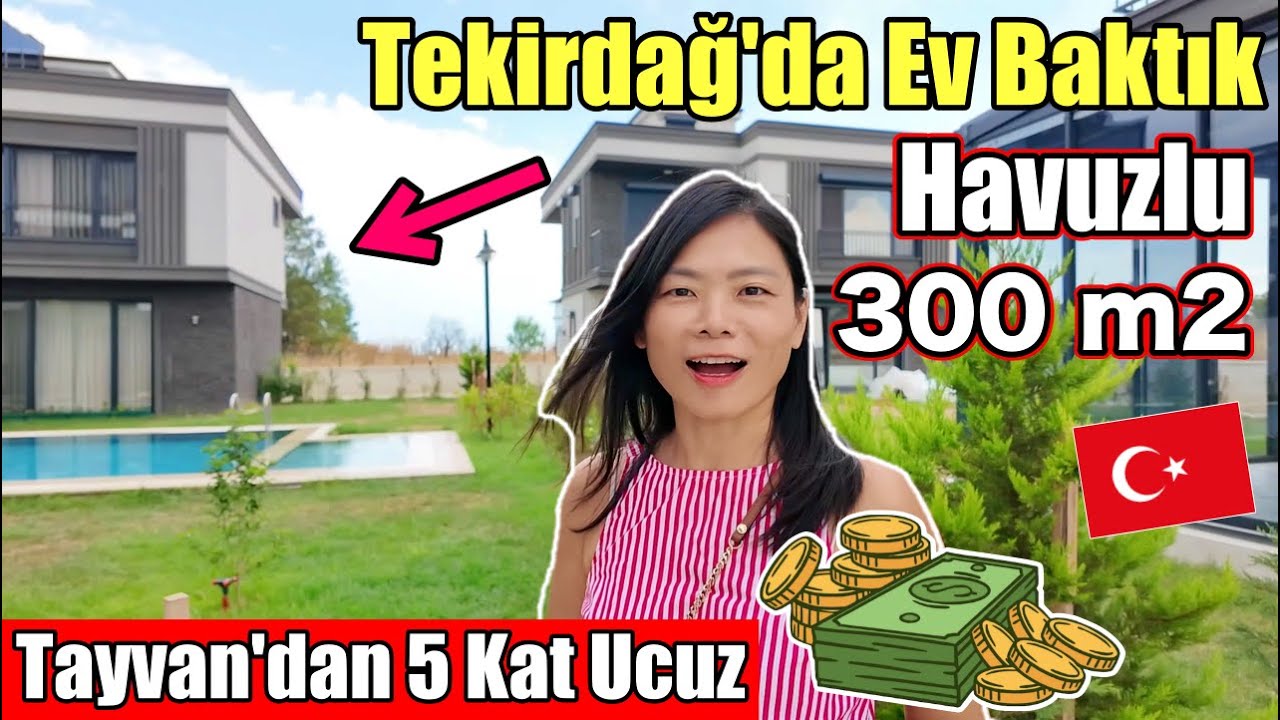Eşimle Tekirdağ'da Ev Baktık🏠 Tayvan'dan 5 Kat UCUZ❗️【ALTYAZILI】
