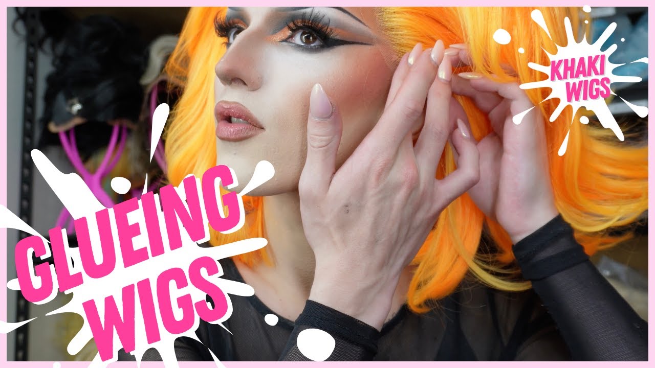 How I Glue my wigs! | Drag Queen tutorial