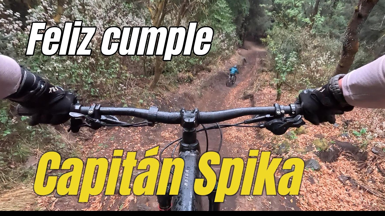 Feliz cumple, Capitán Spika! Bajadita en Nueva con lluvia.