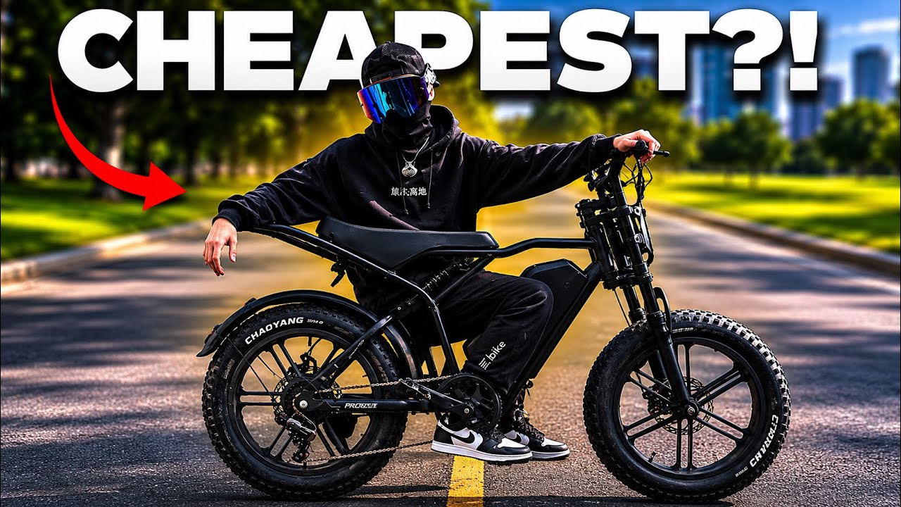 Best Budget E-bike? Meet The TST R002￼