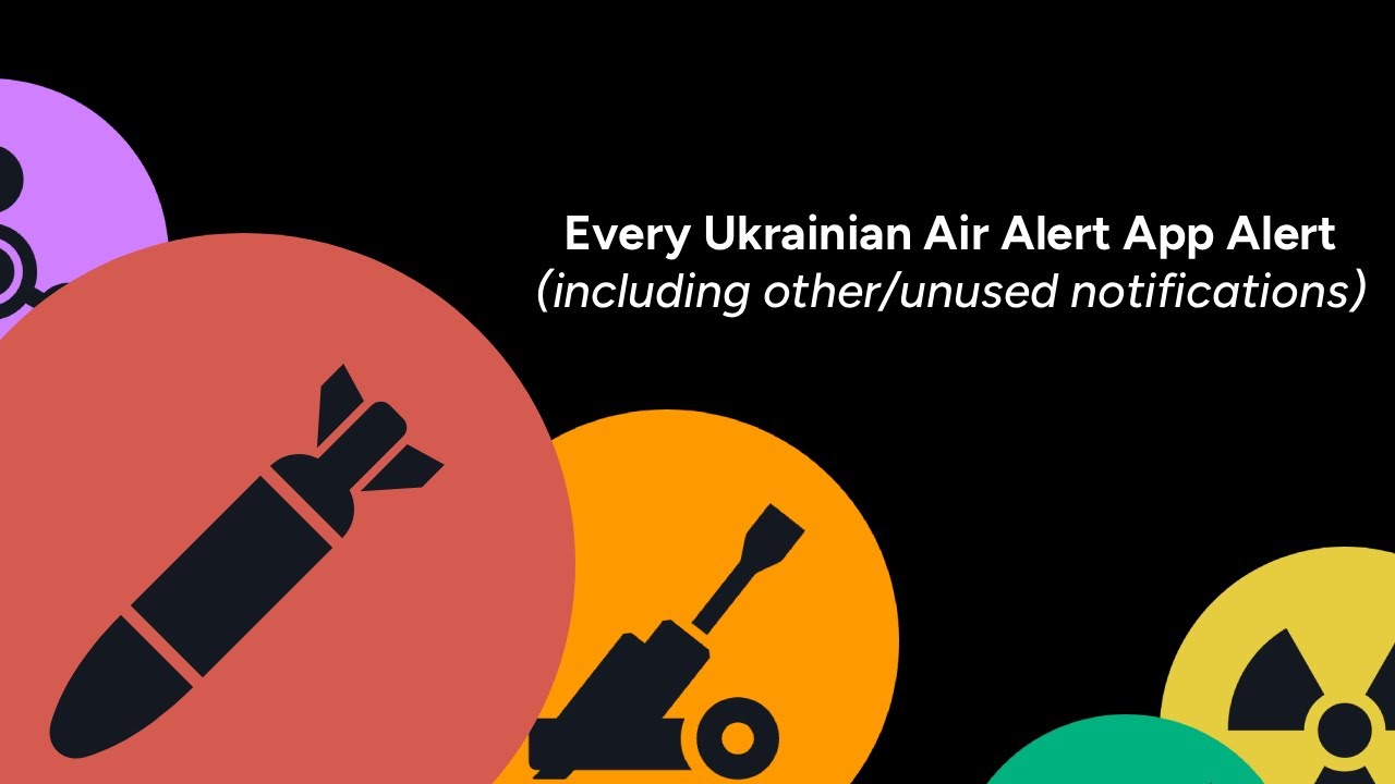 Ukrainian Air Alert App Alarms (EN)