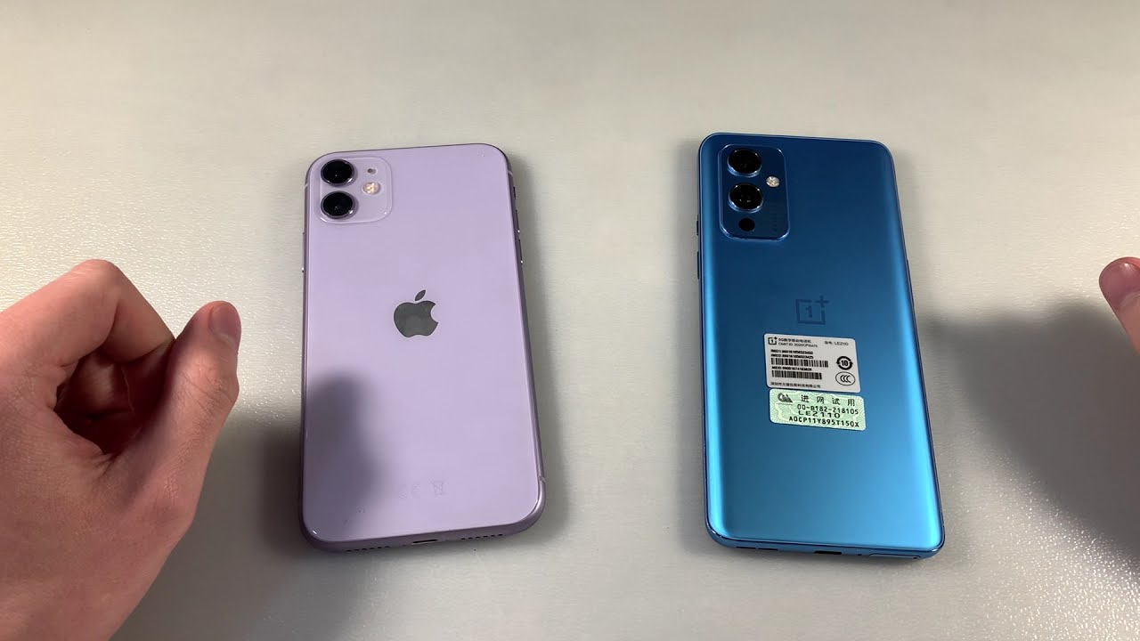 OnePlus 9 vs iPhone 11