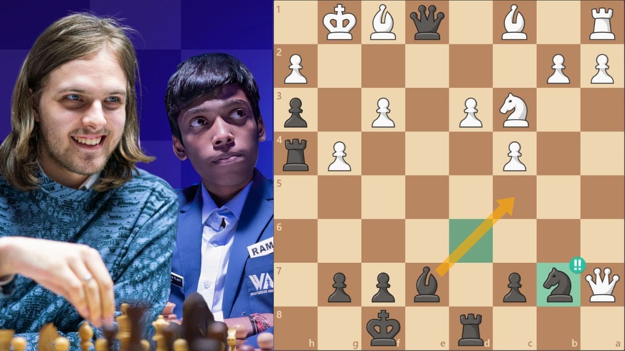 Seria um Crime não Analisar essa Partida no Canal!!! (Rapport vs Praggnanandhaa)