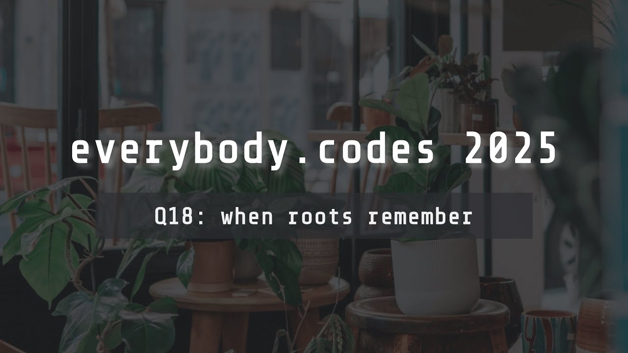 everyone.codes 2025 — квест 18 «Когда корни помнят»