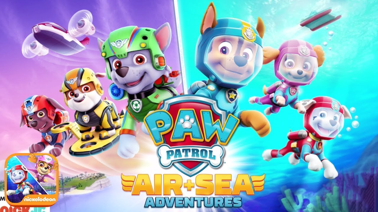 PAW Patrol: Air & Sea - Full Complete All Badges Gameplay