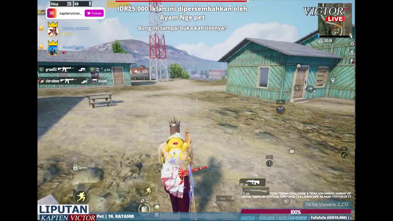 Live Stream Kapten Victor