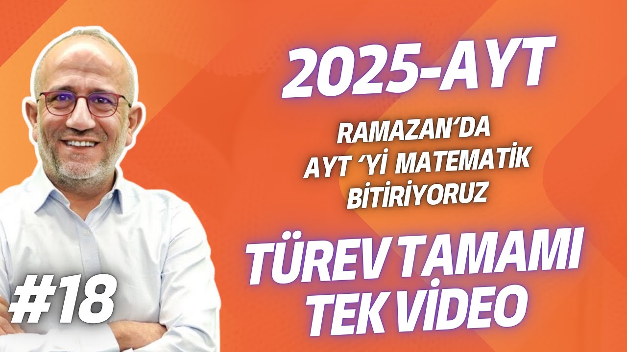 Ayt Matematik Fulleme Serisi-18 | Türev Tek Video #öğrenmegarantili
