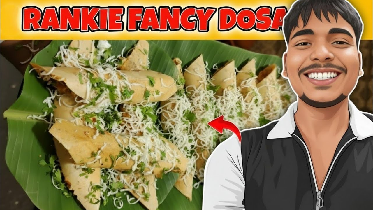 STREET STYLE FRANKIE DOSA RECIPE RAJA KI DAIRY 🌯🥘 #viral #food #dosa @RAJA-KI_DIARY 