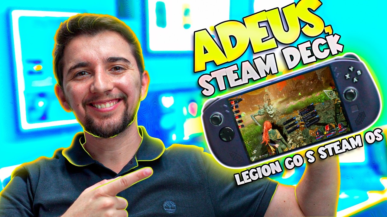 Chegou o SUCESSOR do Steam Deck! Review do Legion Go S com SteamOS