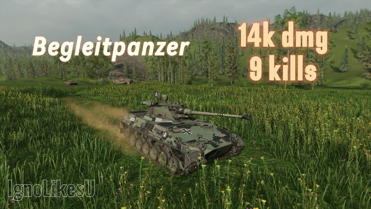 Begleitpanzer ACE with 14k dmg and 9 kills | World of Tanks Console