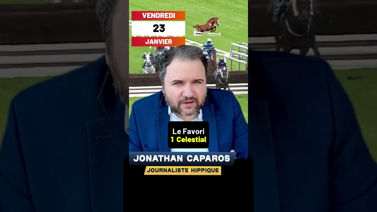 Favori du Quint&eacute;+ du vendredi 23 janvier 2026 🏇 | Outsider & Cheval du Jour PMU | Pronostics Turf