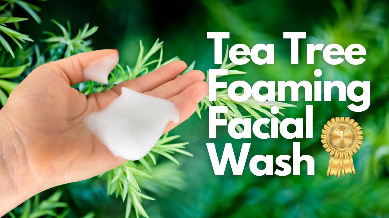Tea Tree Foaming Facial Wash - The World's Best Facial Wash