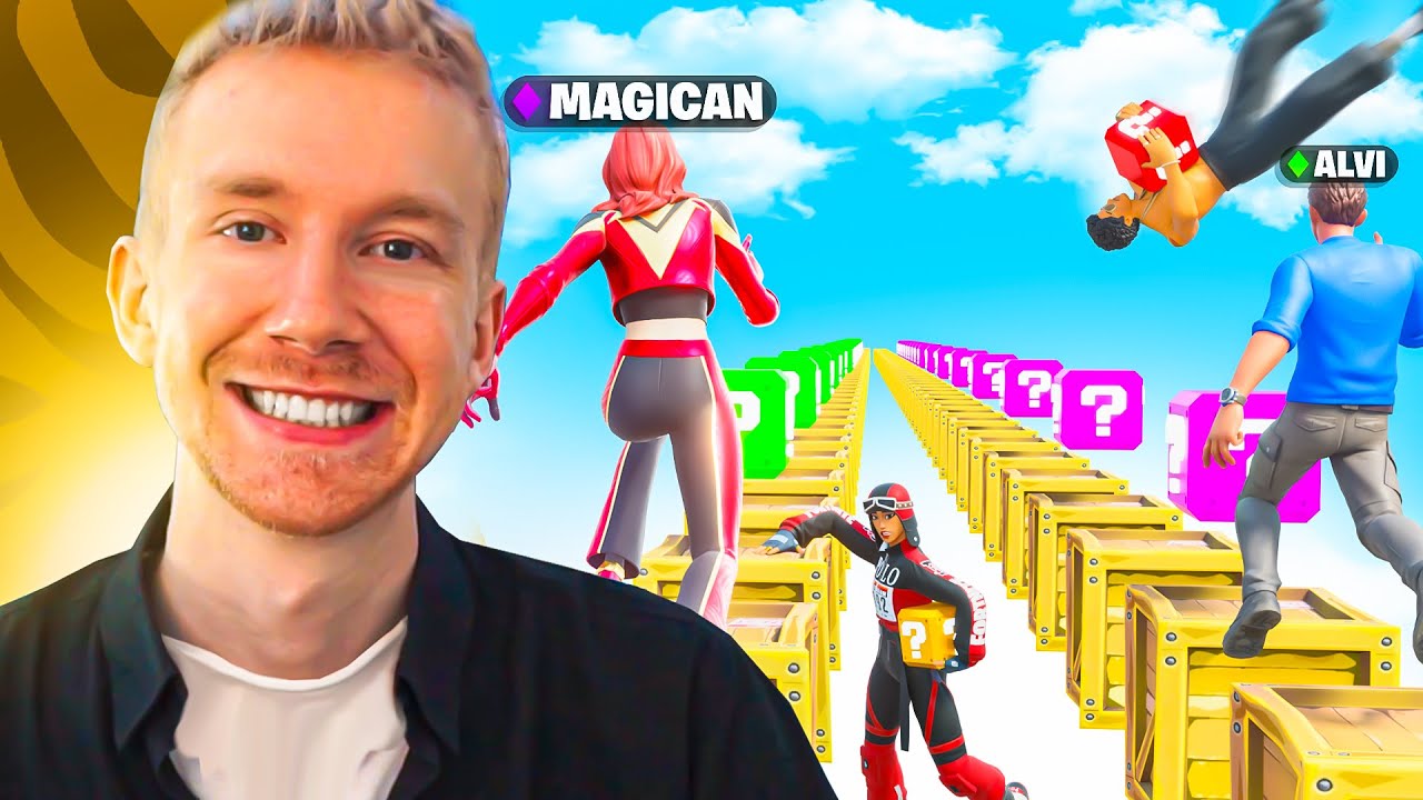 DAS *LUCKYBLOCK* JUMP LEAGUE YOUTUBER BATTLE! 🏆