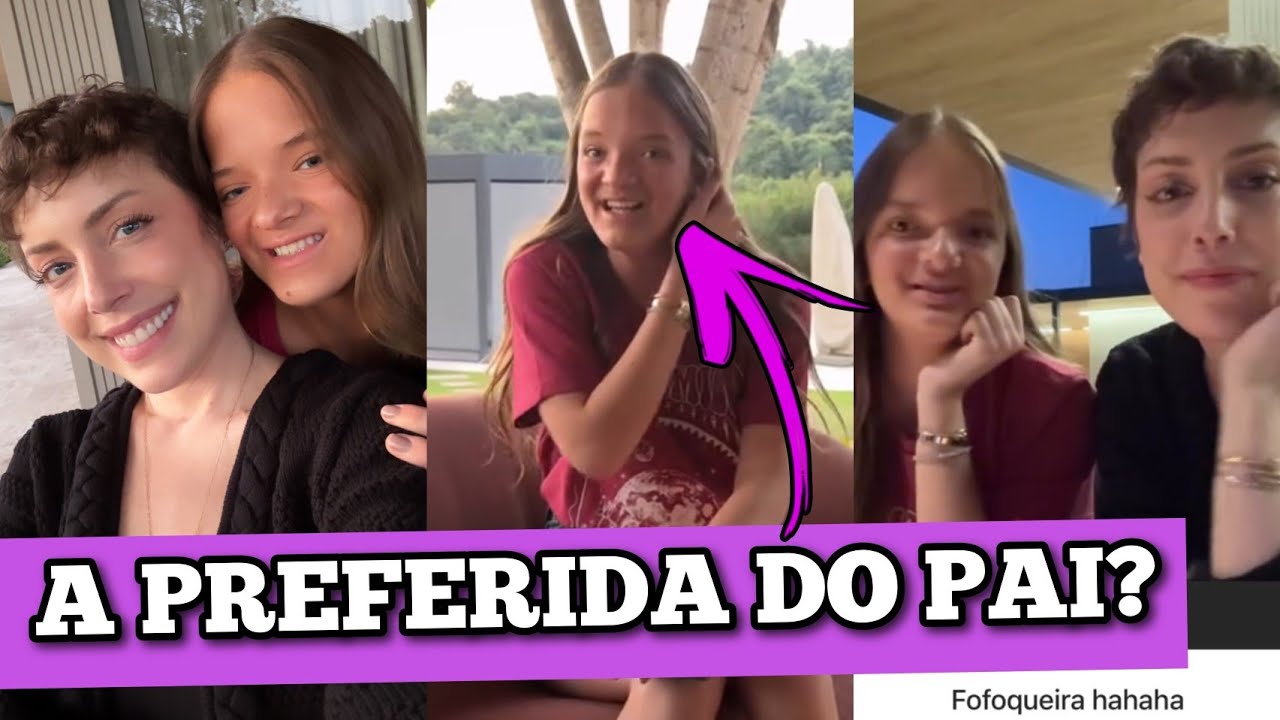 Fabiana Justus revela que Rafa Justus é a FILHA FAVORITA de Roberto Justus