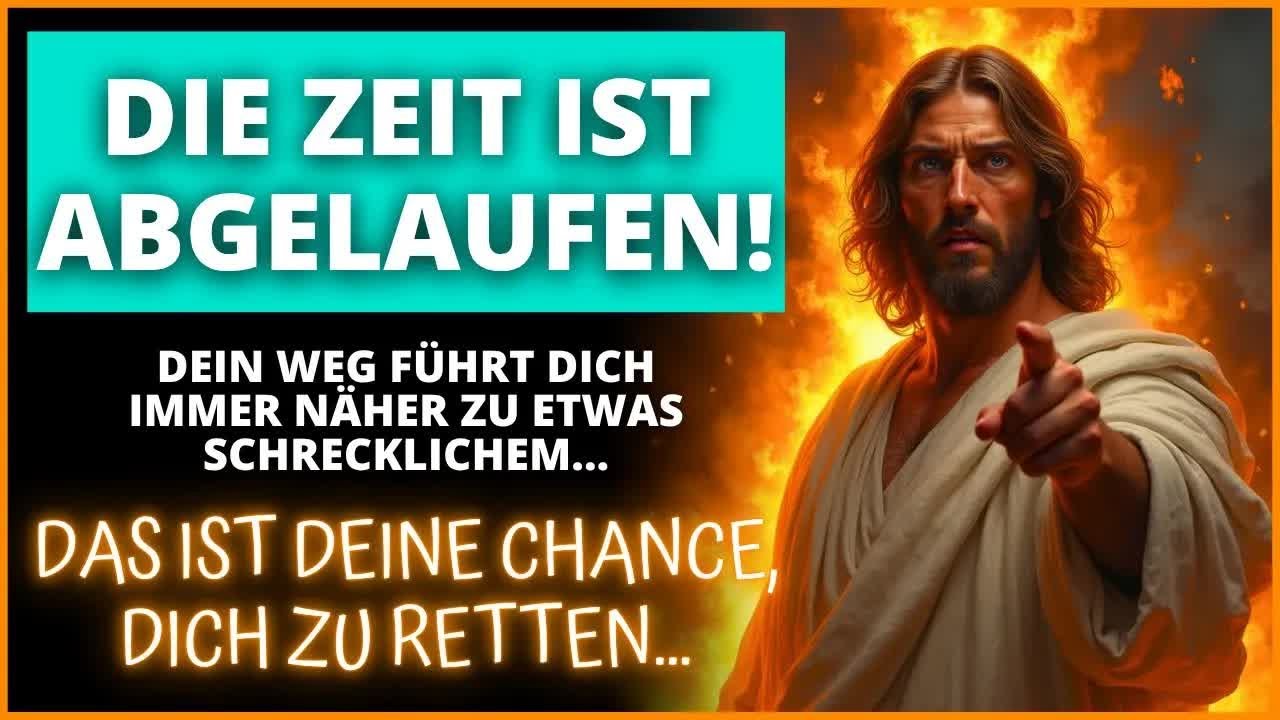 🛑 HÖREN SIE DIESE BOTSCHAFT VON GOTTES 2 MINUTEN LANG UND SEHEN SIE, WAS PASSIERT! ｜ Das Wort G
