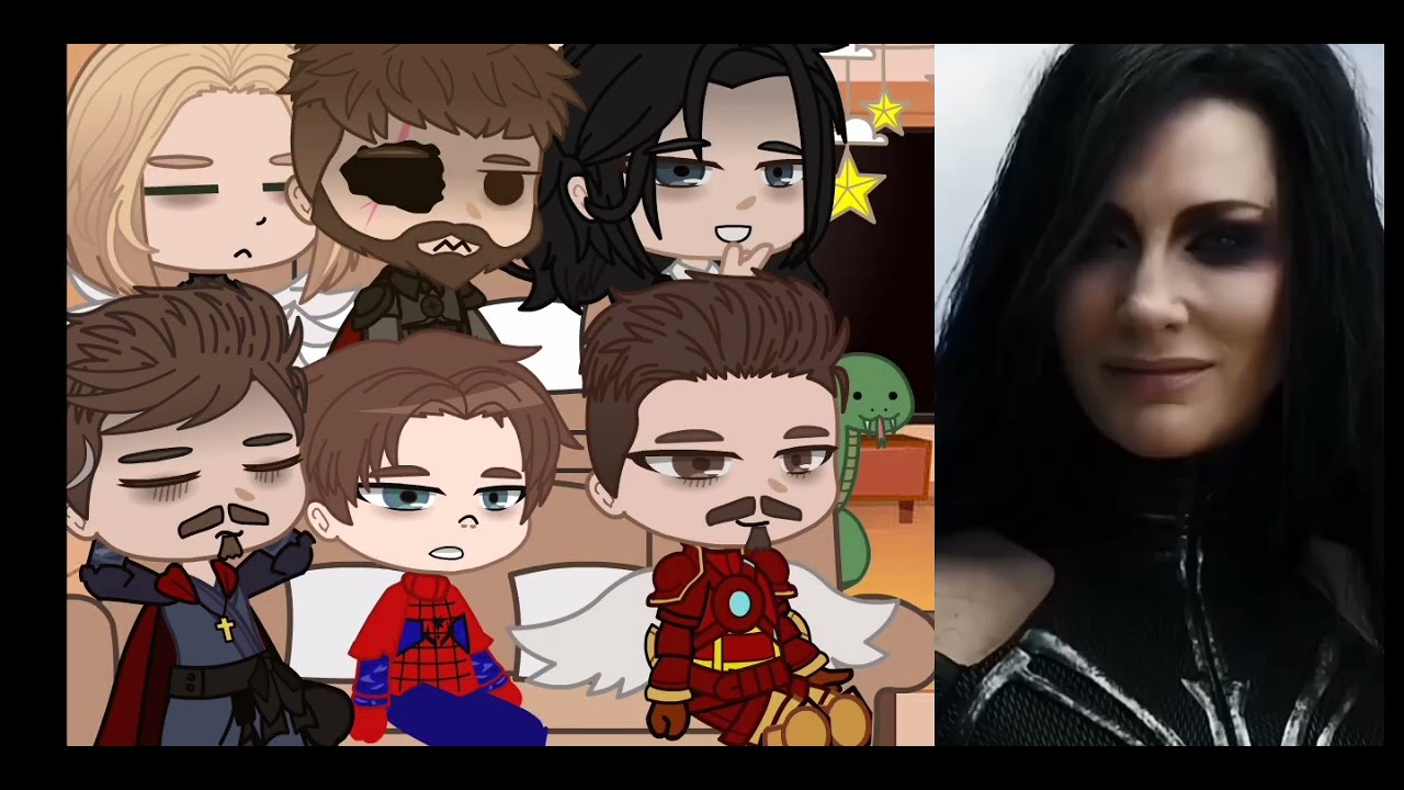 |Реакция на Тора| Gacha Club | +Локи и паучок | ~Локи~