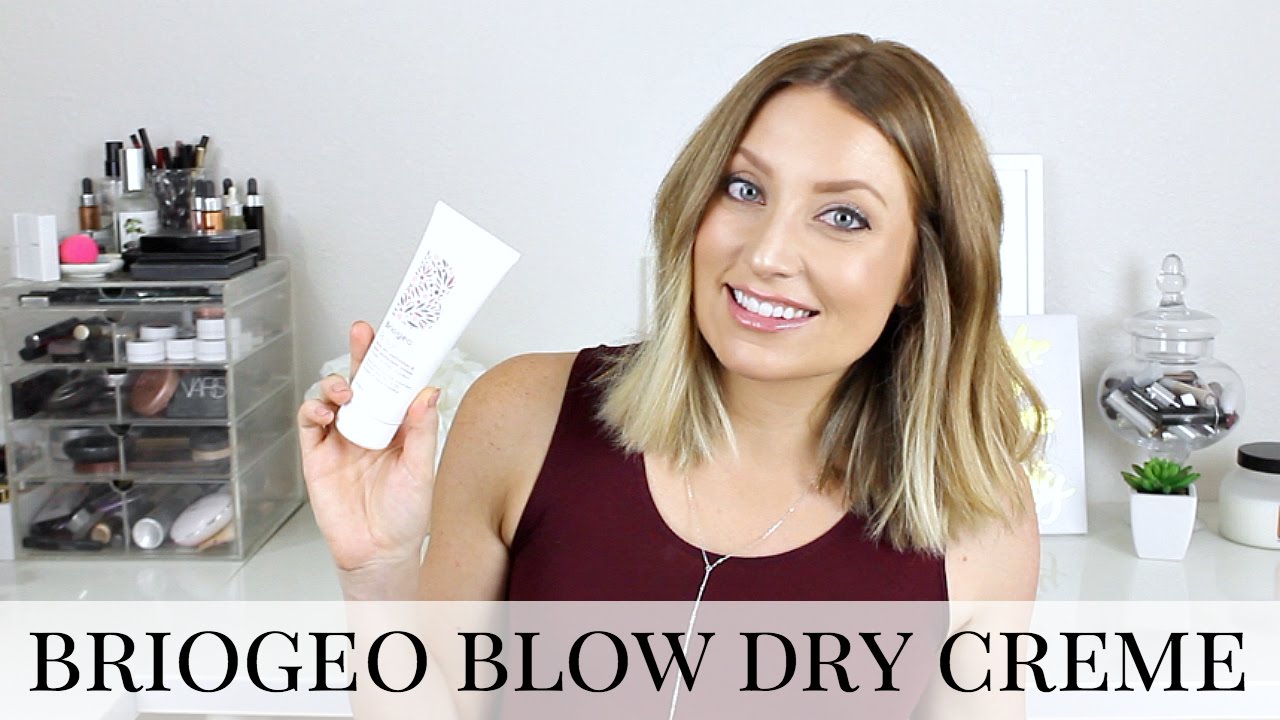 Review: Briogeo Rosarco Blow Dry Creme | Kendra Atkins