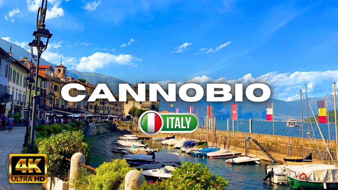 Walking Tour of Italy - CANNOBIO - Lake Maggiore - Tour of Cannobio