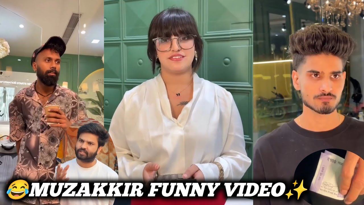 🤣Funny Muzakkir Comedy video | Viral Shorts | Try Not To Laugh 2025 | Muzakkir kosal junction