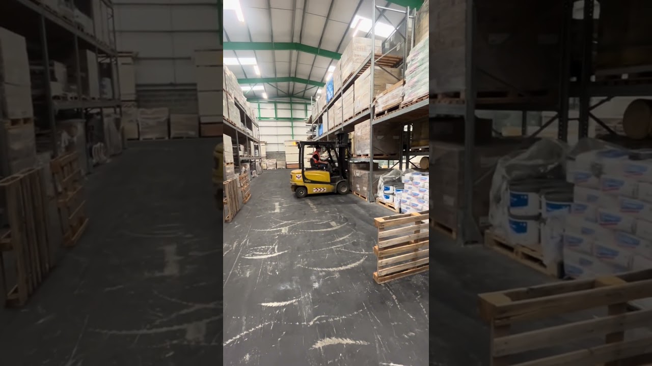 Forklift training counterbalance 