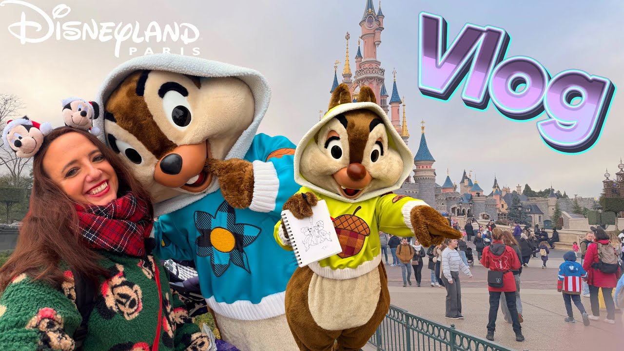 Disneyland Paris Vlog 🎄 Ein nebliger Tag voller Weihnachtszauber & letzter Erledigungen