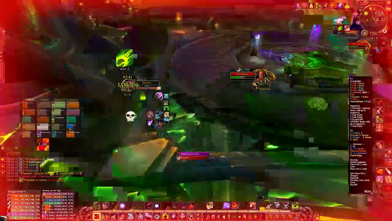 Limit Guild - Mythic Kil'Jaeden (Legion) - Hunter PoV