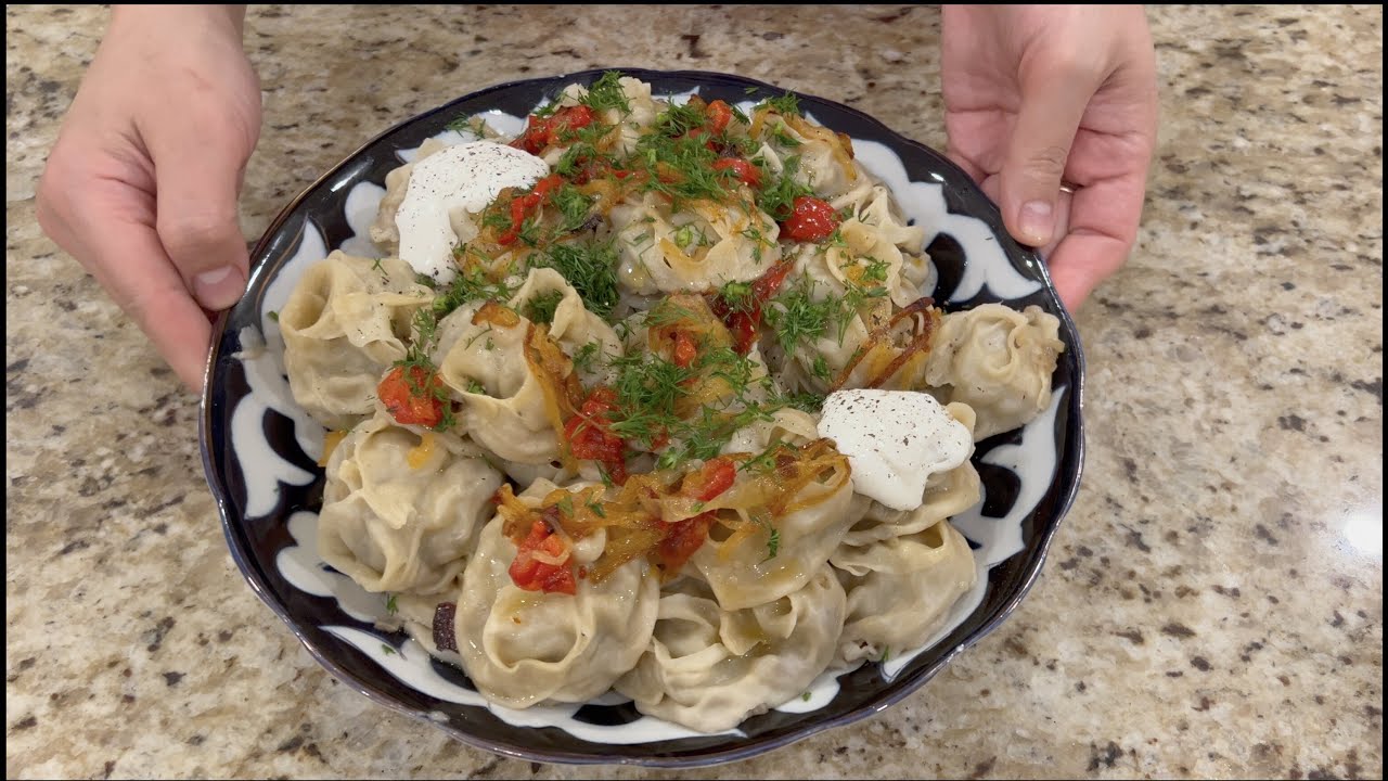 Uzbek Style Manti (Mantu, Manto, Single Dumpling)
