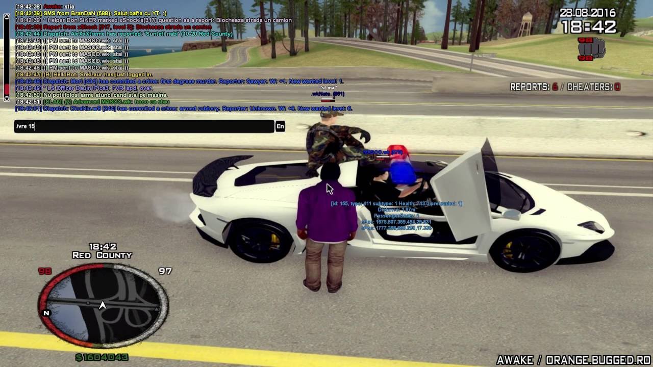 [SA:MP] Reporturi multe pe Orange #217
