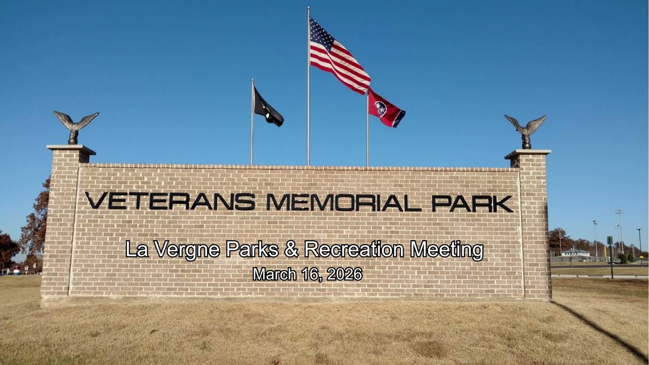 La Vergne Parks & Recreation Meeting (Audio Only) - 3/16/2026