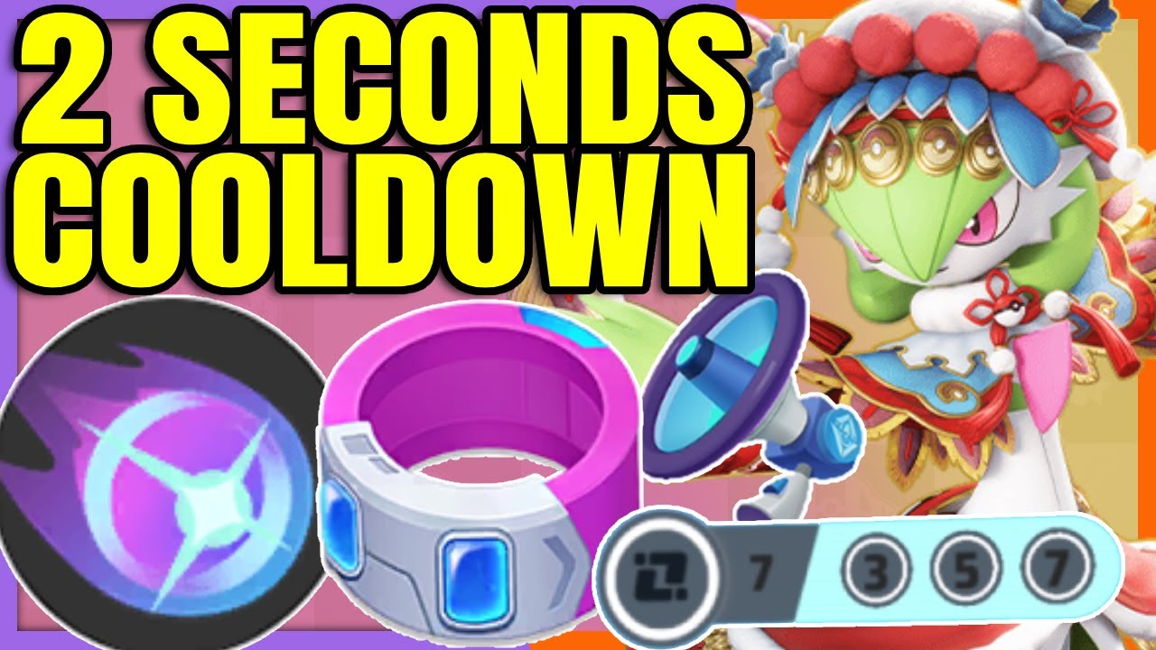 MOONBLAST every 2 SECONDS with this new GARDEVOIR BUILD | Pokemon Unite