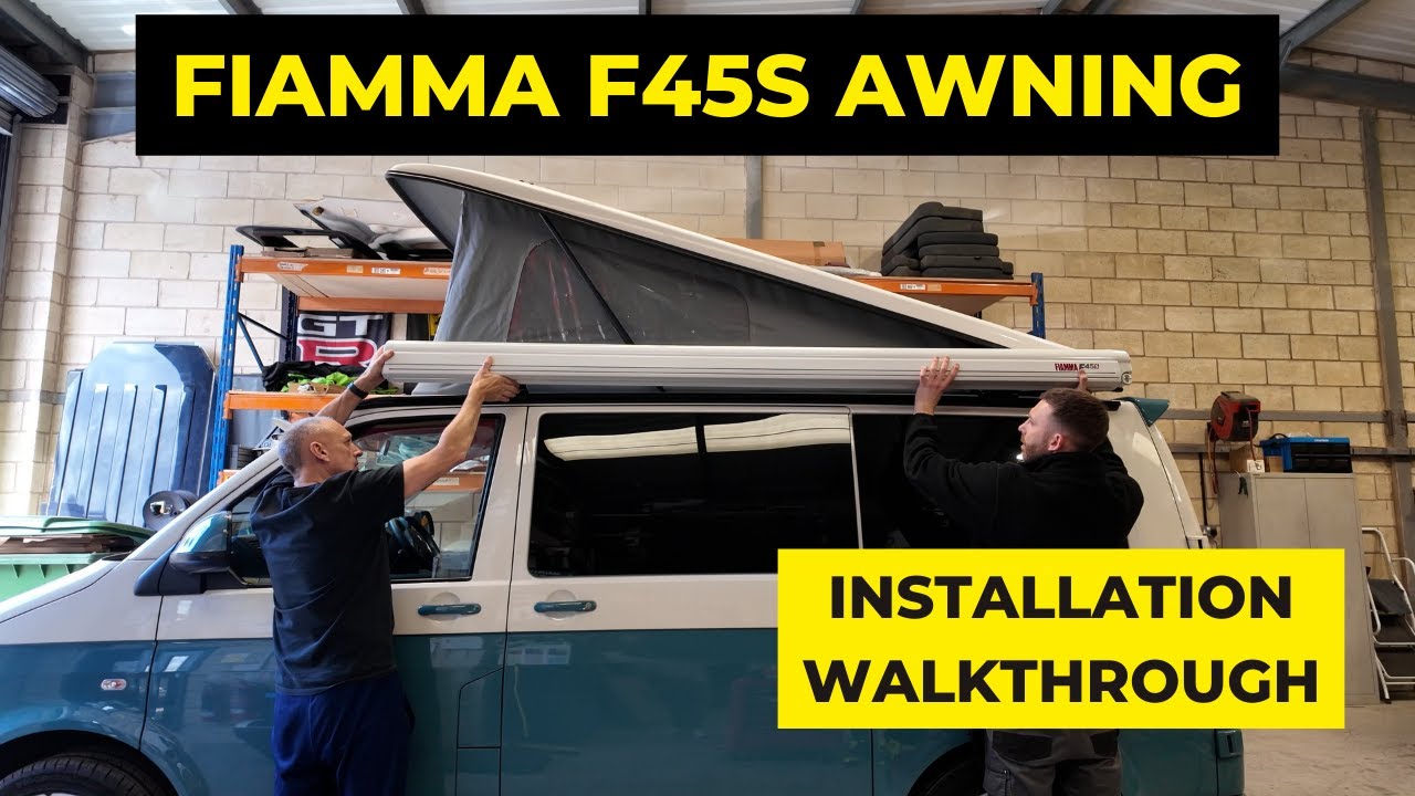 FIAMMA F45S Installation FULL Walkthrough - VW Transporter