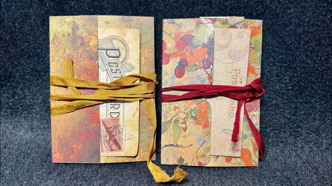 One page wonder from 12x12 paper! Pockets, Tucks & Flips! 