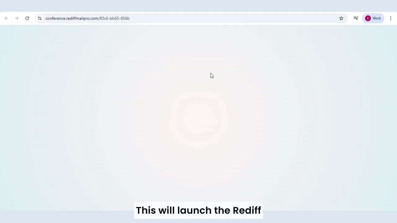 How to use Rediff Video Conferencing