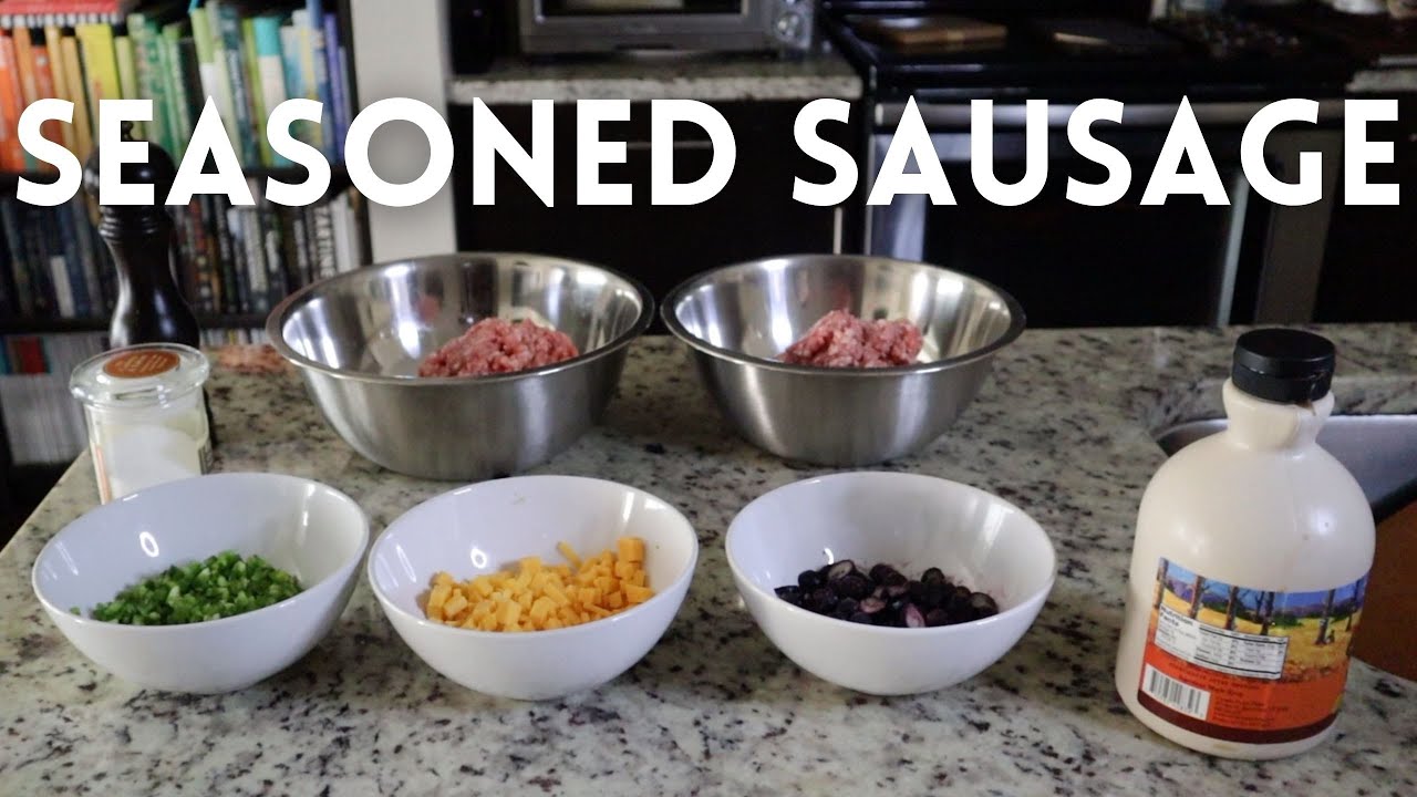 How To Make Seasoned Sausage from Whole Pork Butt (Boston Butt)
