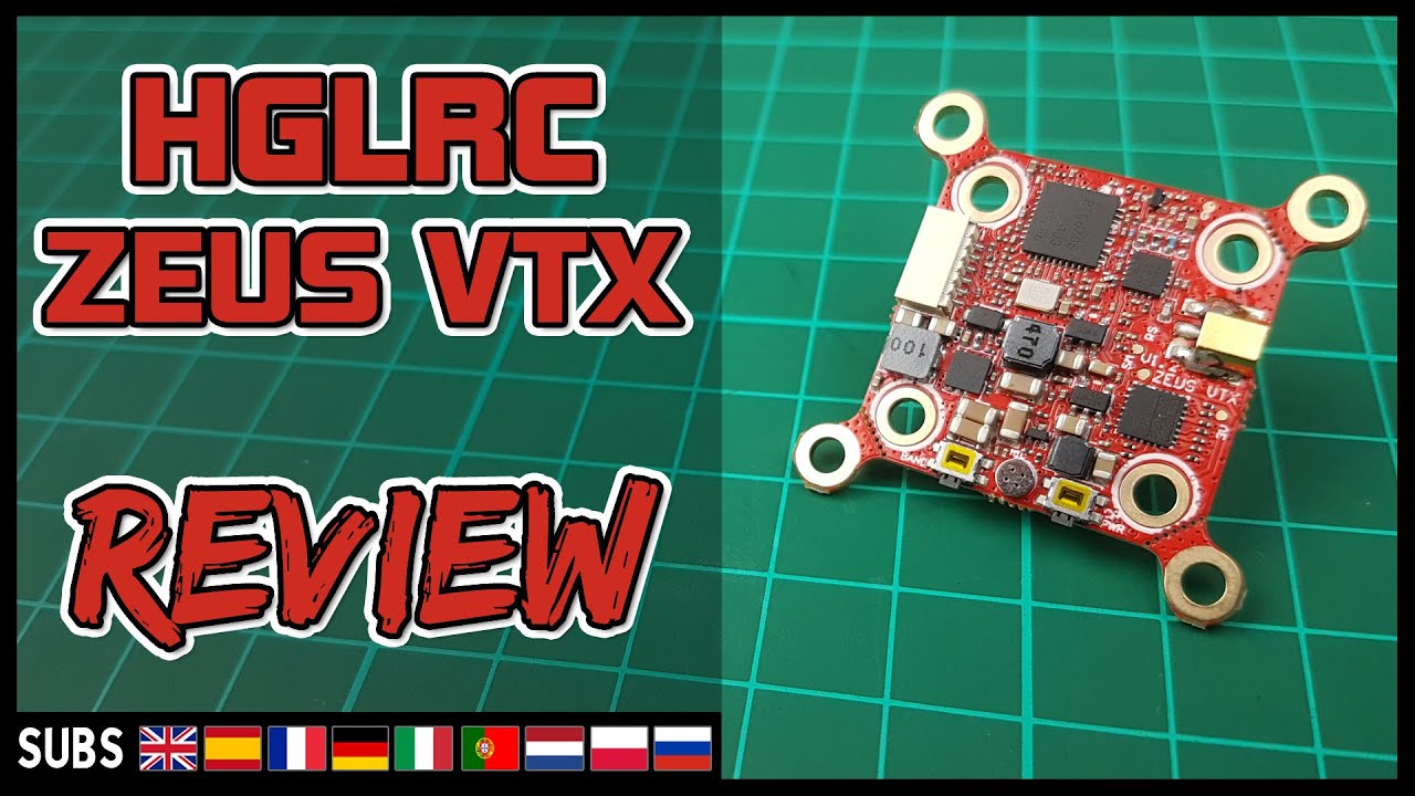 HGLRC Zeus 800mW - VTX Review