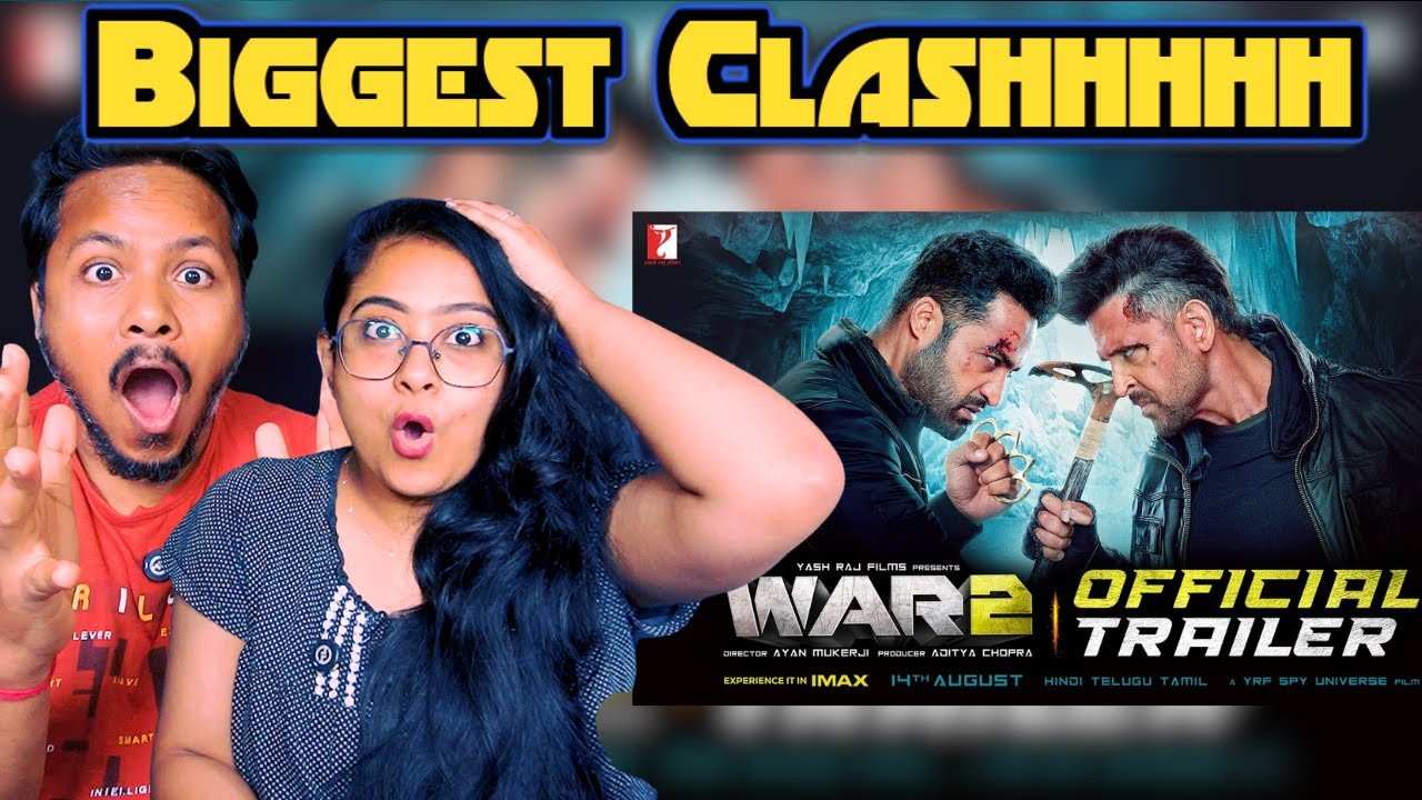 WAR 2 Trailer Reaction | Hrithik Roshan | NTR | Kiara Advani