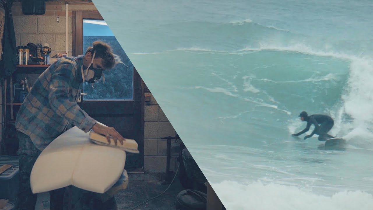 Hand-Shaping a 5ft Twin-Fin Fish!
