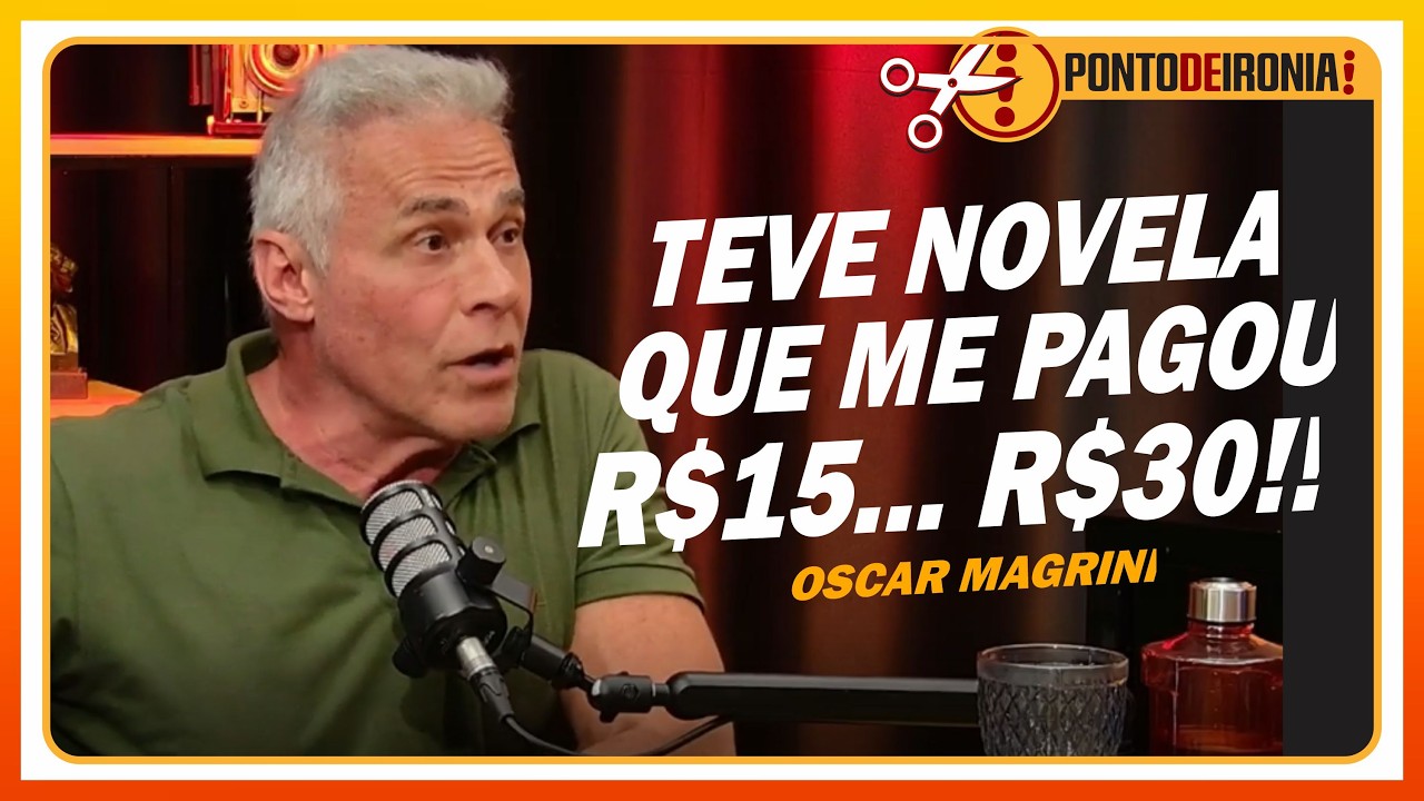 QUANTO GANHA UM ATOR EM CADA REPRISE DE NOVELA? | OSCAR MAGRINI #cortes #podcast #cortespodcast