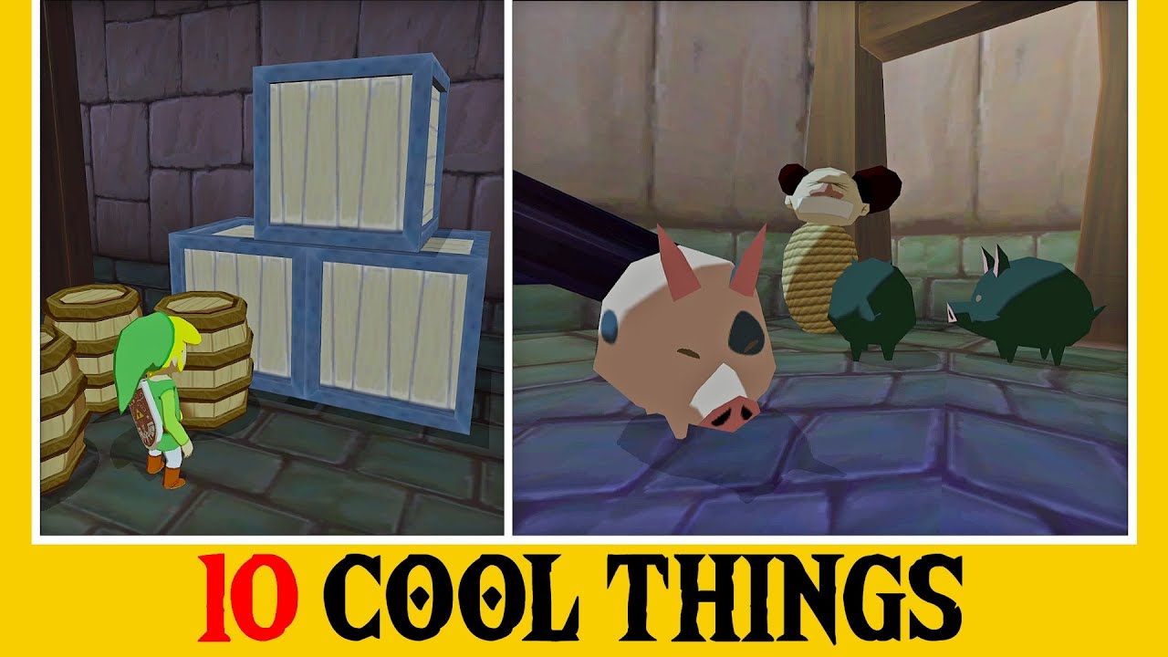 Hidden Pigs in the Bomb Shop! - 10 Cool Things about Zelda: The Wind Waker (Part 4)