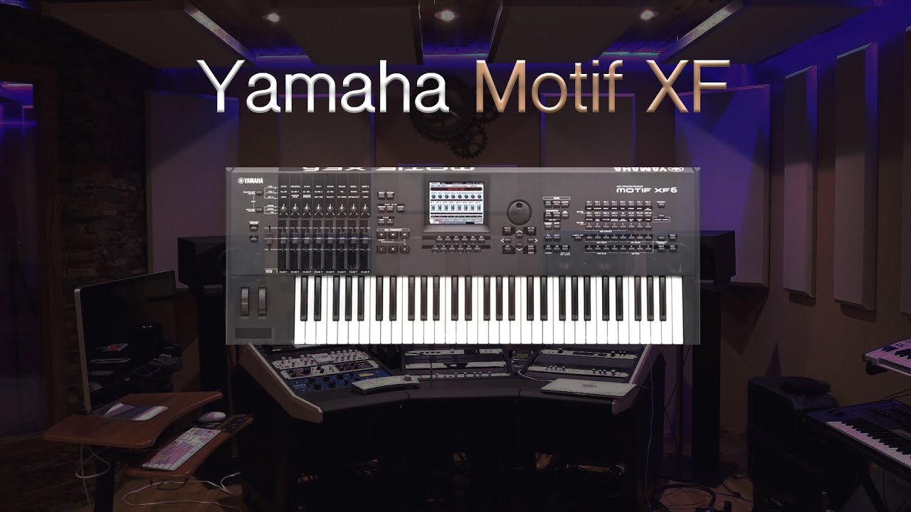 Yamaha Motif XF Demo, Review, Sound Design and Simple Beat making[No Talking].