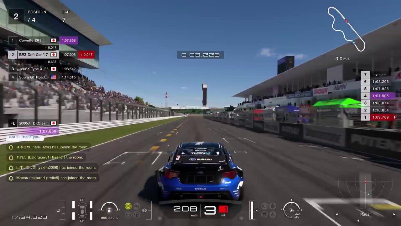 GT7 ドリフトCH